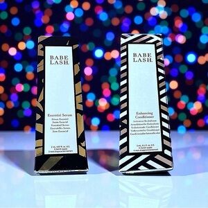 Babe Lash Lush & Luster Kit - Serum (2mL) and Conditioner (3mL) Set NIB
